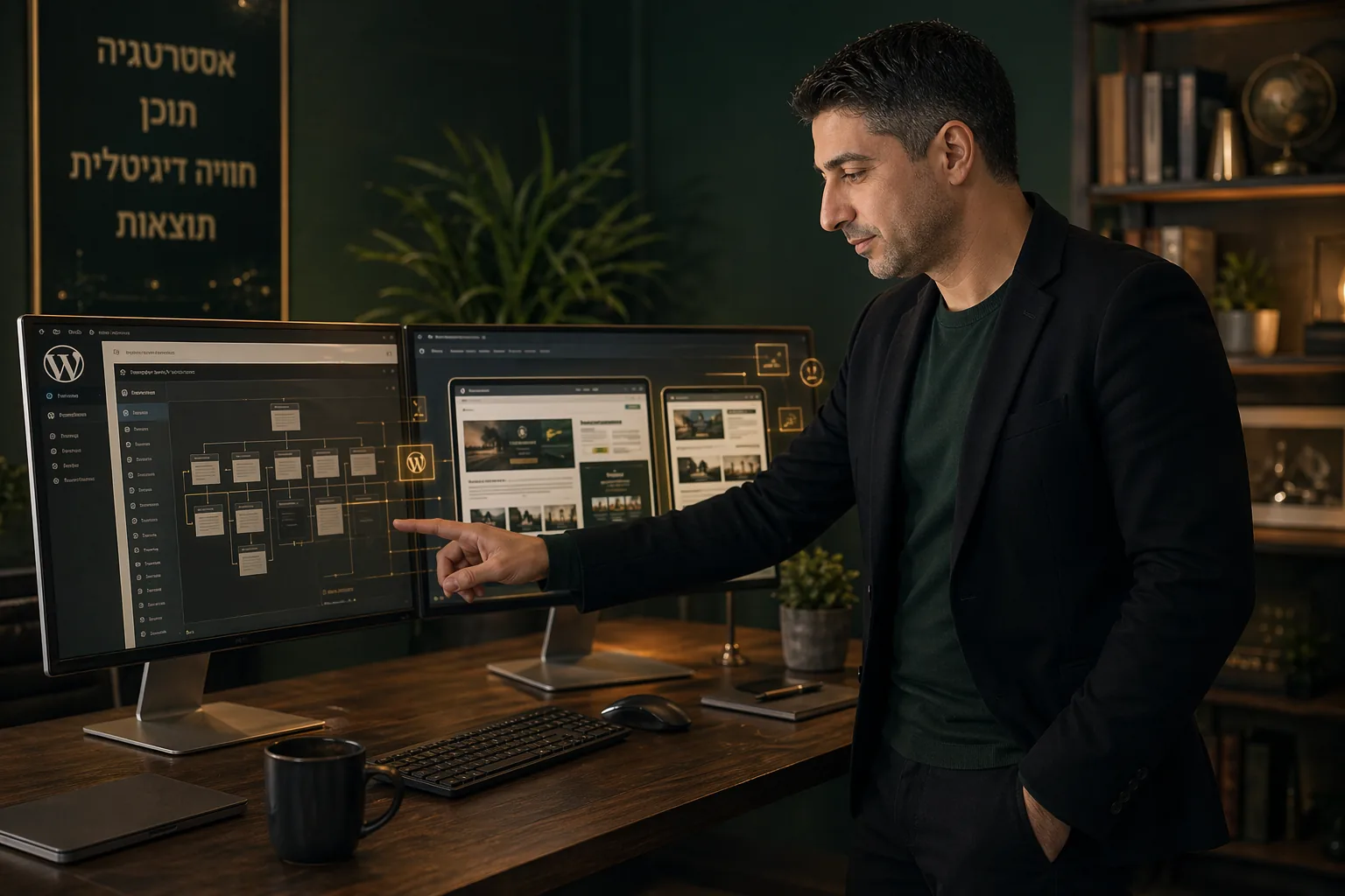 בסיס אתר נכון — מבנה שתומך בשיווק אורגני מהיום הראשון