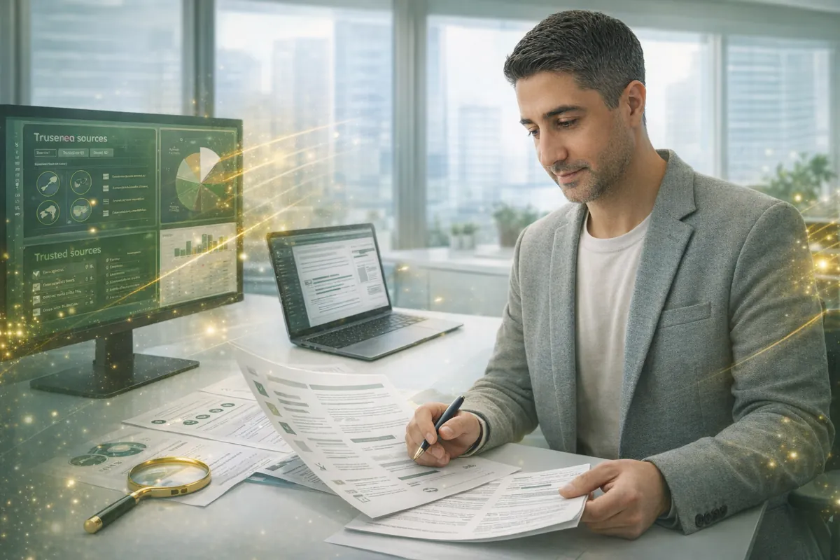 בדיקת עובדות, סטטיסטיקות ומקורות אמינים — ארתור קלנדרוב