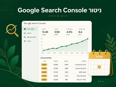 ניטור Google Search Console לעסקים